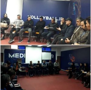 جلسه هیات تکواندو کلانشهر ارومیه با حضور رئیس هیات دکتر اشکان خدابنده لو اعضای هیات رئیسه مهندس صدرا مهرانی مهندس فراز نجفی دکتر مهیار پژوهان دبیر هیات محترم استاد علی حاجی پور به همراه
